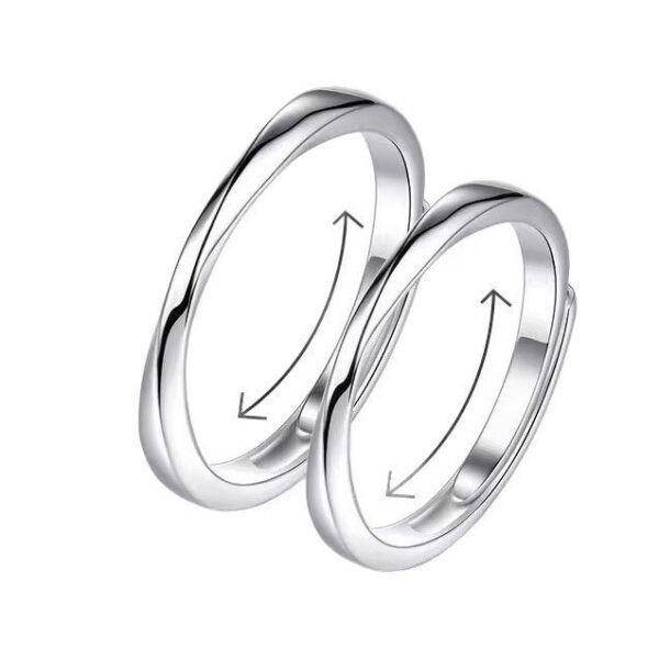 Mobius Ring Couple Set